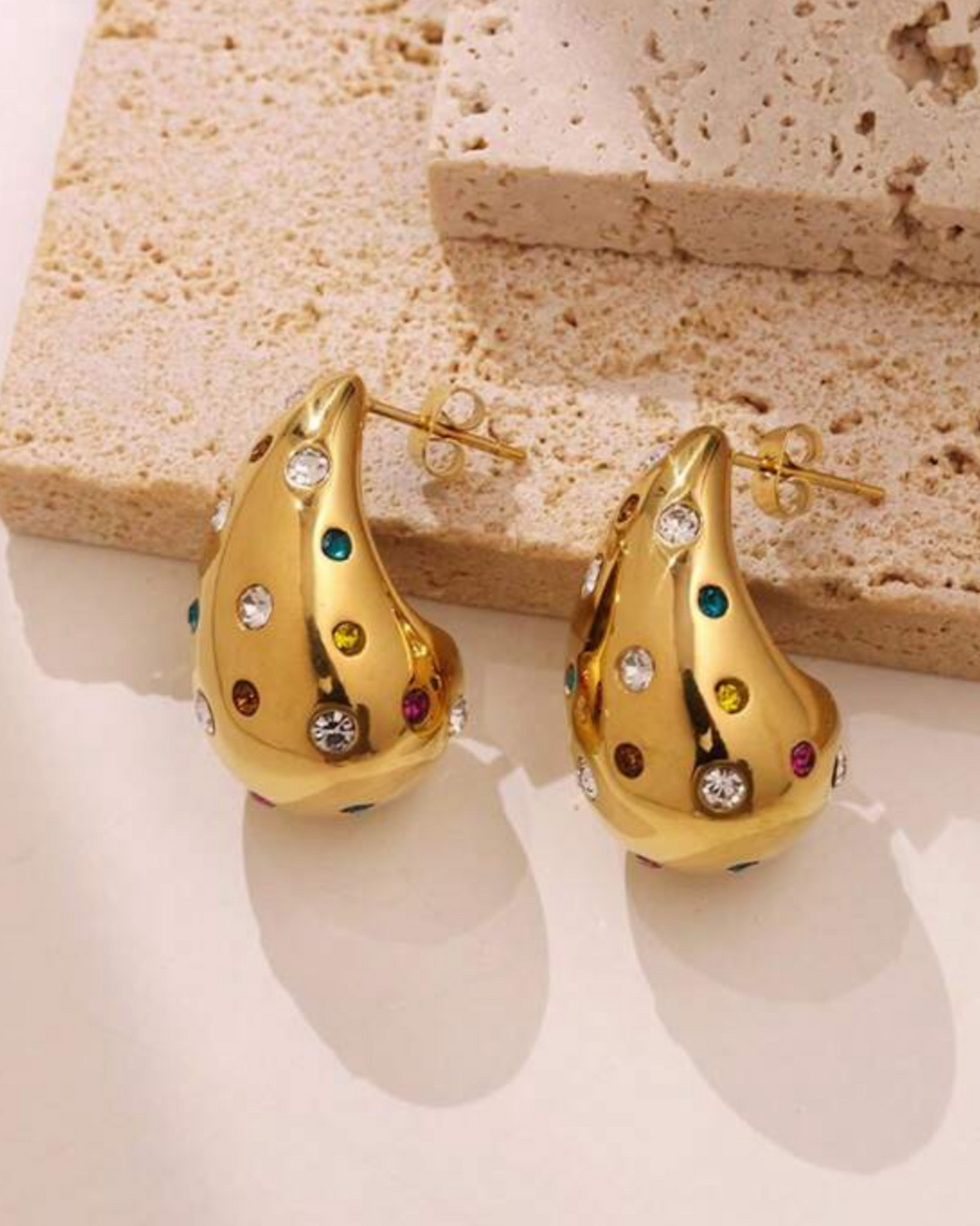 Aurora Dangle Studs