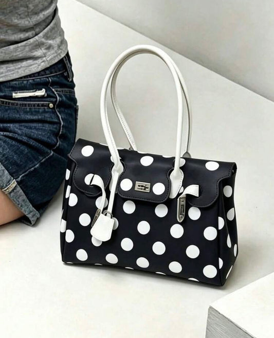 Black Polka Dot Jelly Bag