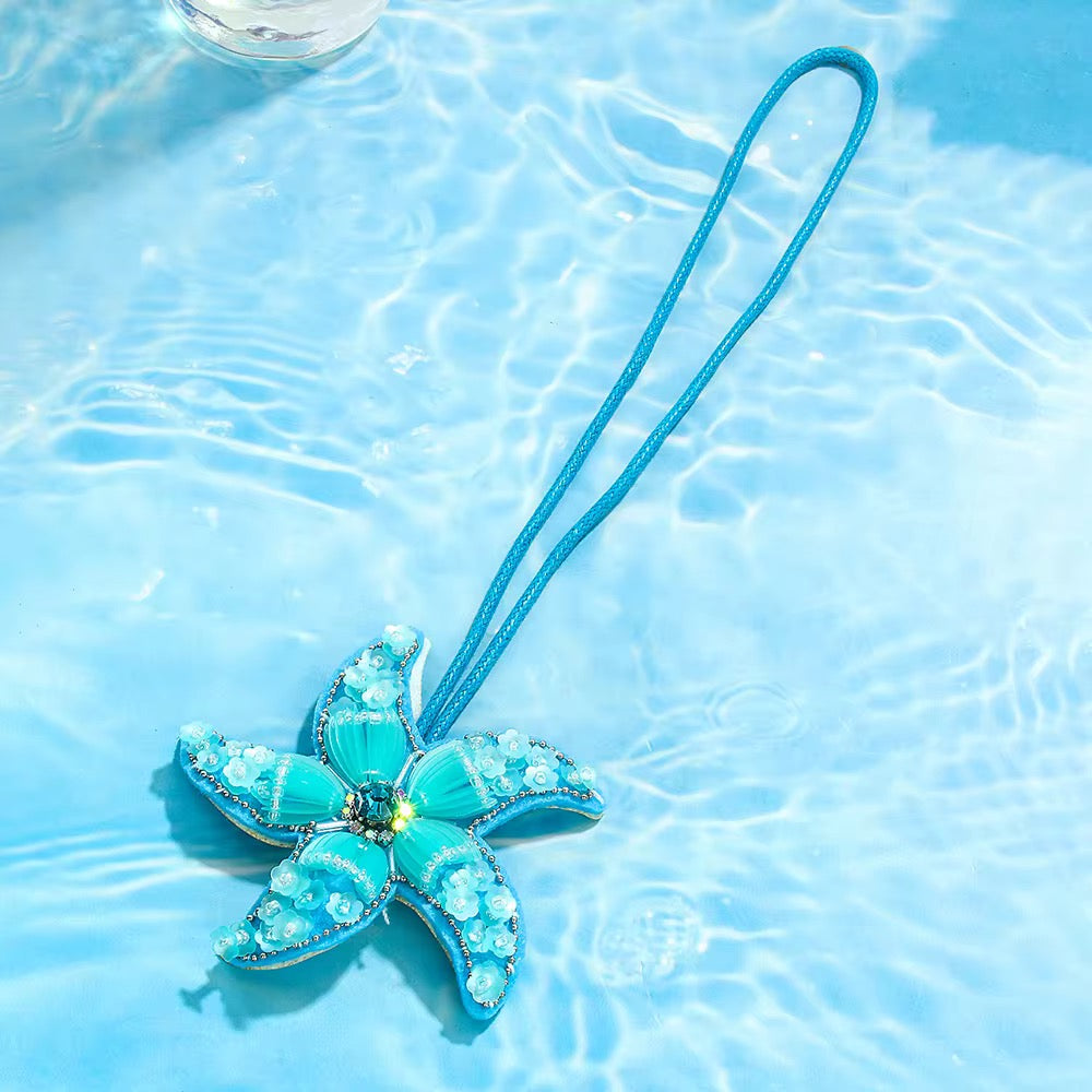 Blue Star - Bag Charm