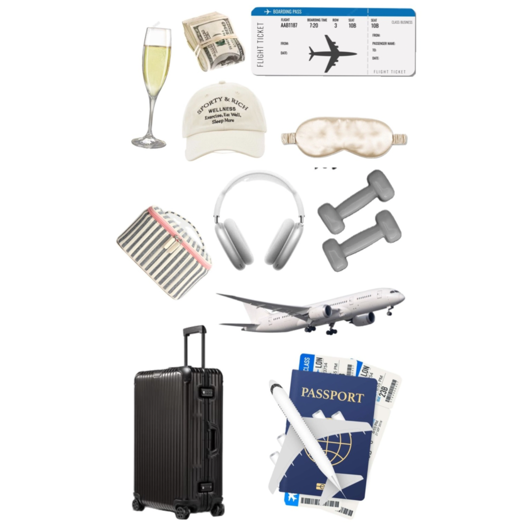 Travel & Passport Phone & Laptop Sticker Sheet