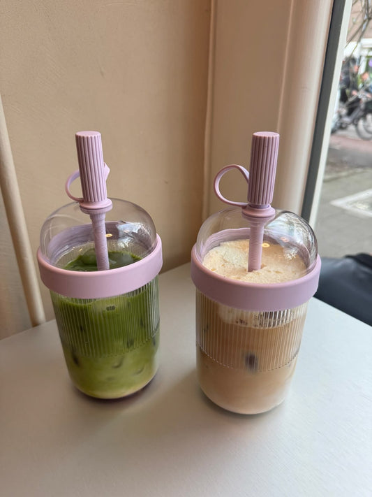 Nespresso Iced Tumbler - Dark Pink