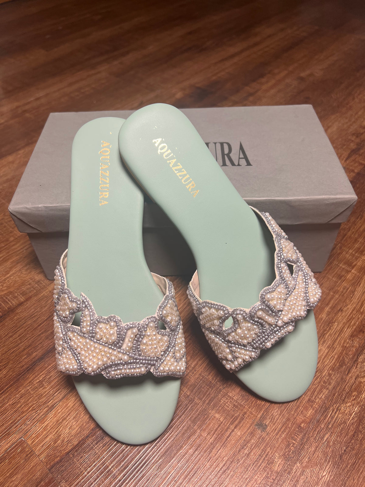 Aquazzura Bloom - Blue