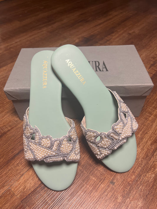 Aquazzura Bloom - Blue