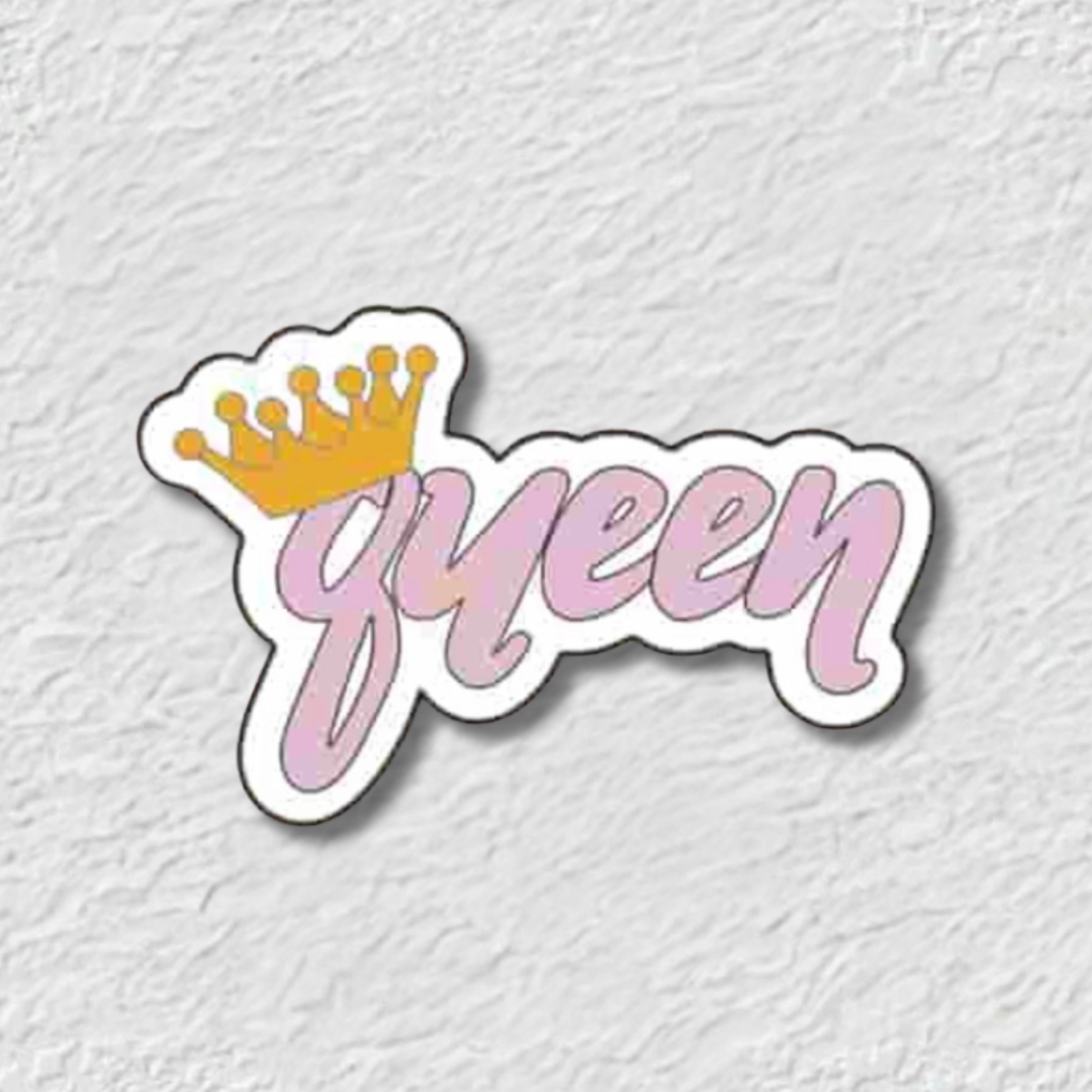 Queen Phone Sticker Charm