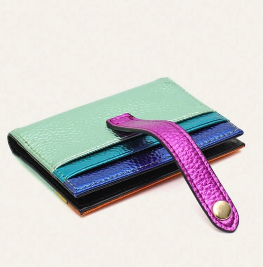 Metallic Zinc Card Holder