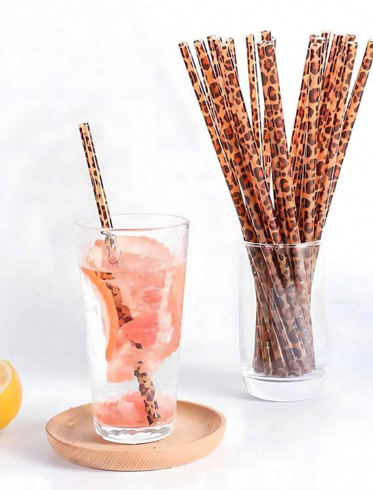 Leopard Straw