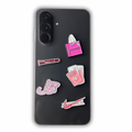 Metal Phone Sticker Charm Bundle 7 ( Pack of 5 )
