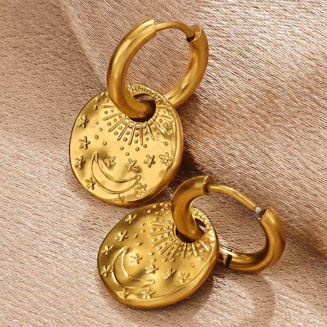 Moon Halter Earrings