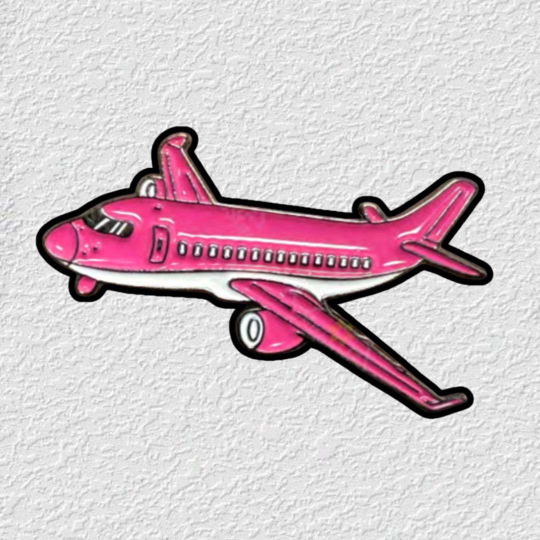 Airplane Phone Sticker Charm