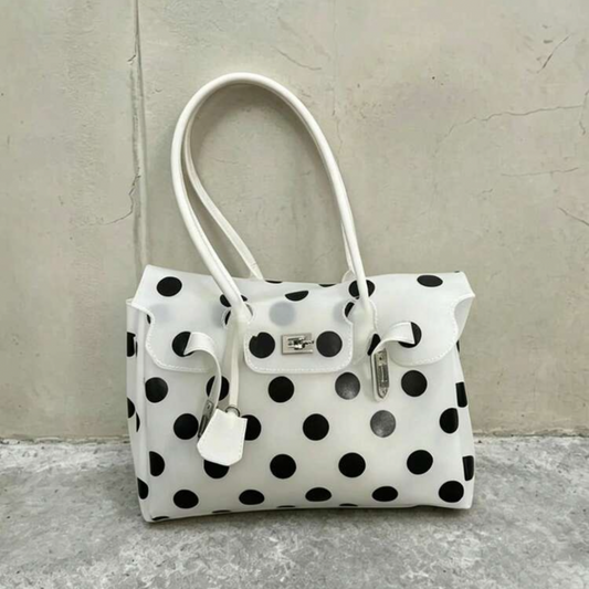 White Polka Dot Jelly Bag