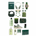 Green & Matcha Phone & Laptop Sticker Sheet