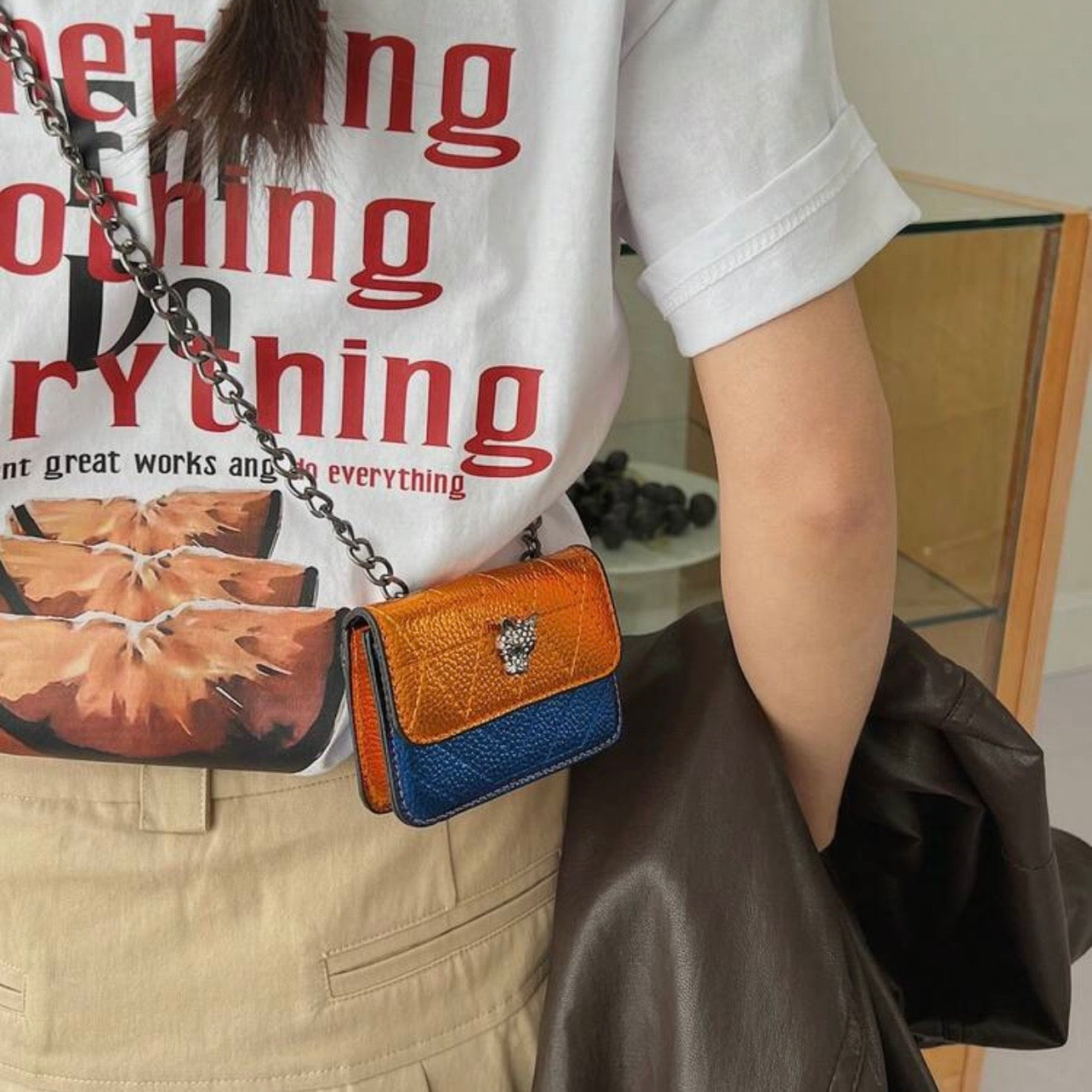 Nori Cross Body Bag - Orange