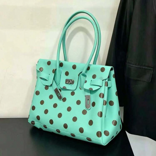 Green Polka Dot Jelly Bag