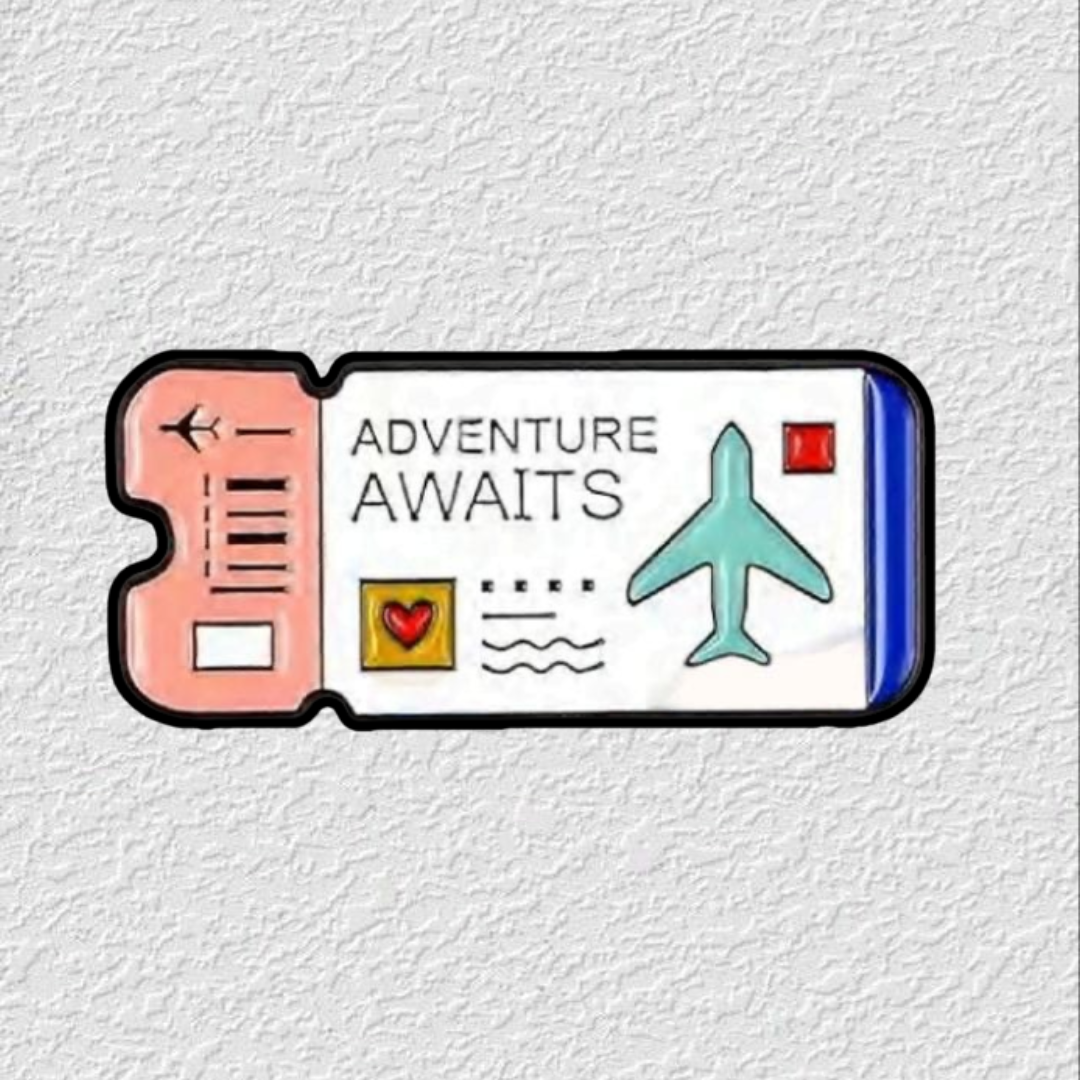 Adventure Awaits Phone Sticker Charm