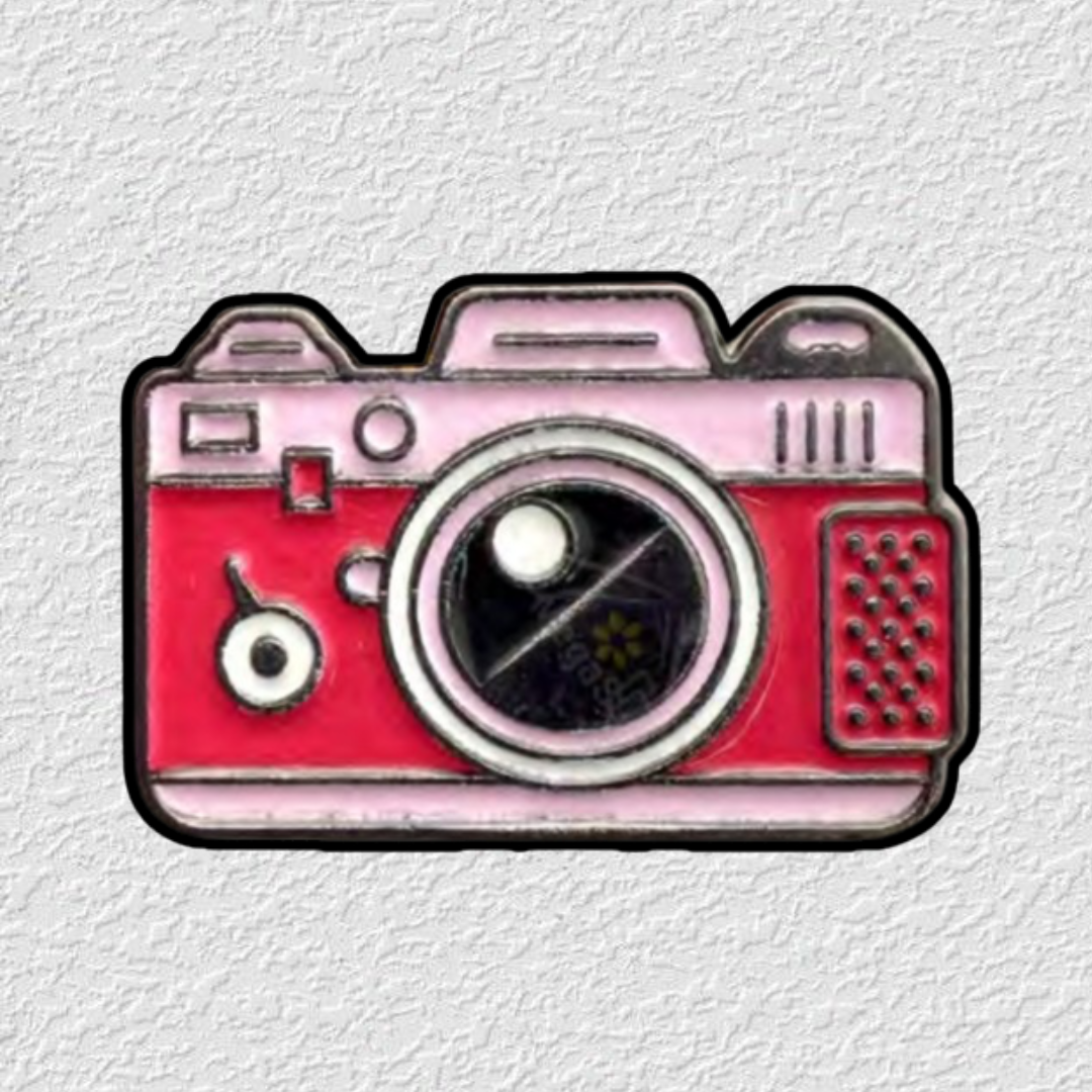 Camera Phone Sticker Charm