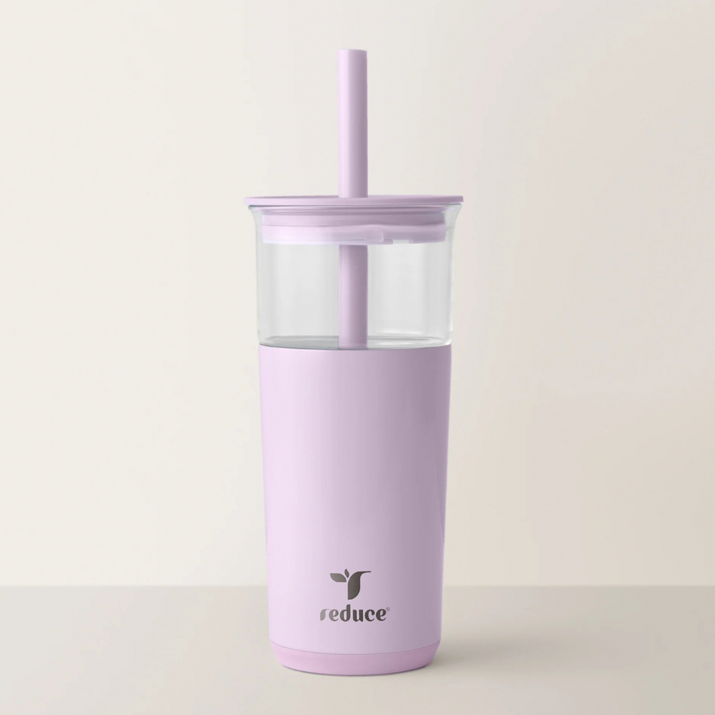 Ice Coffee Tumbler - Lilac 20 Oz