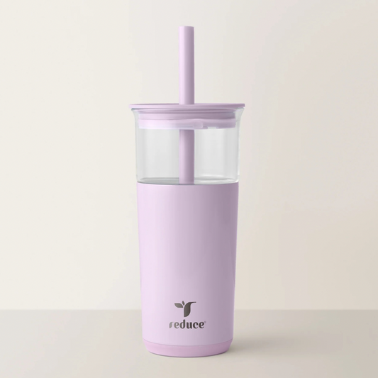 Ice Coffee Tumbler - Lilac 20 Oz