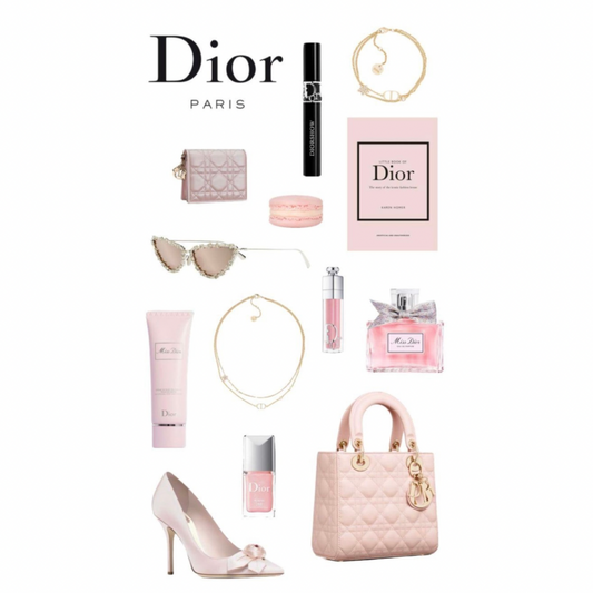 Dior Phone & Laptop Sticker Sheet