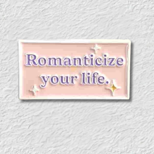 Romanticize Your Life Phone Sticker Charm