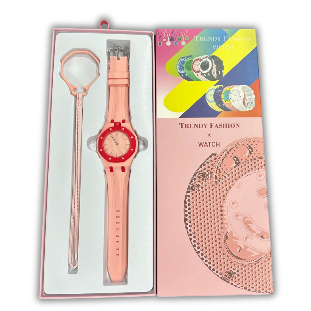 Pink Swatch Ap (Watch and Bag Charm)