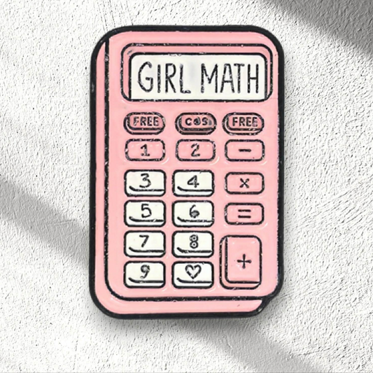Girl Math Phone Sticker Charm