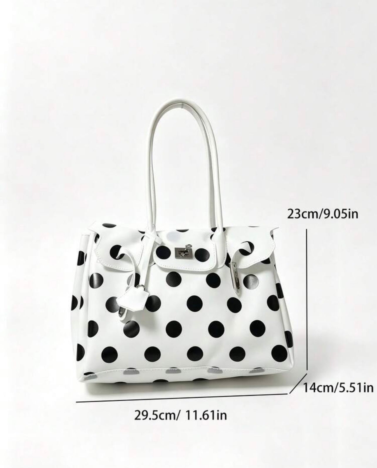 White Polka Dot Jelly Bag