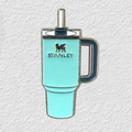 Blue Stanley Phone Sticker Charm