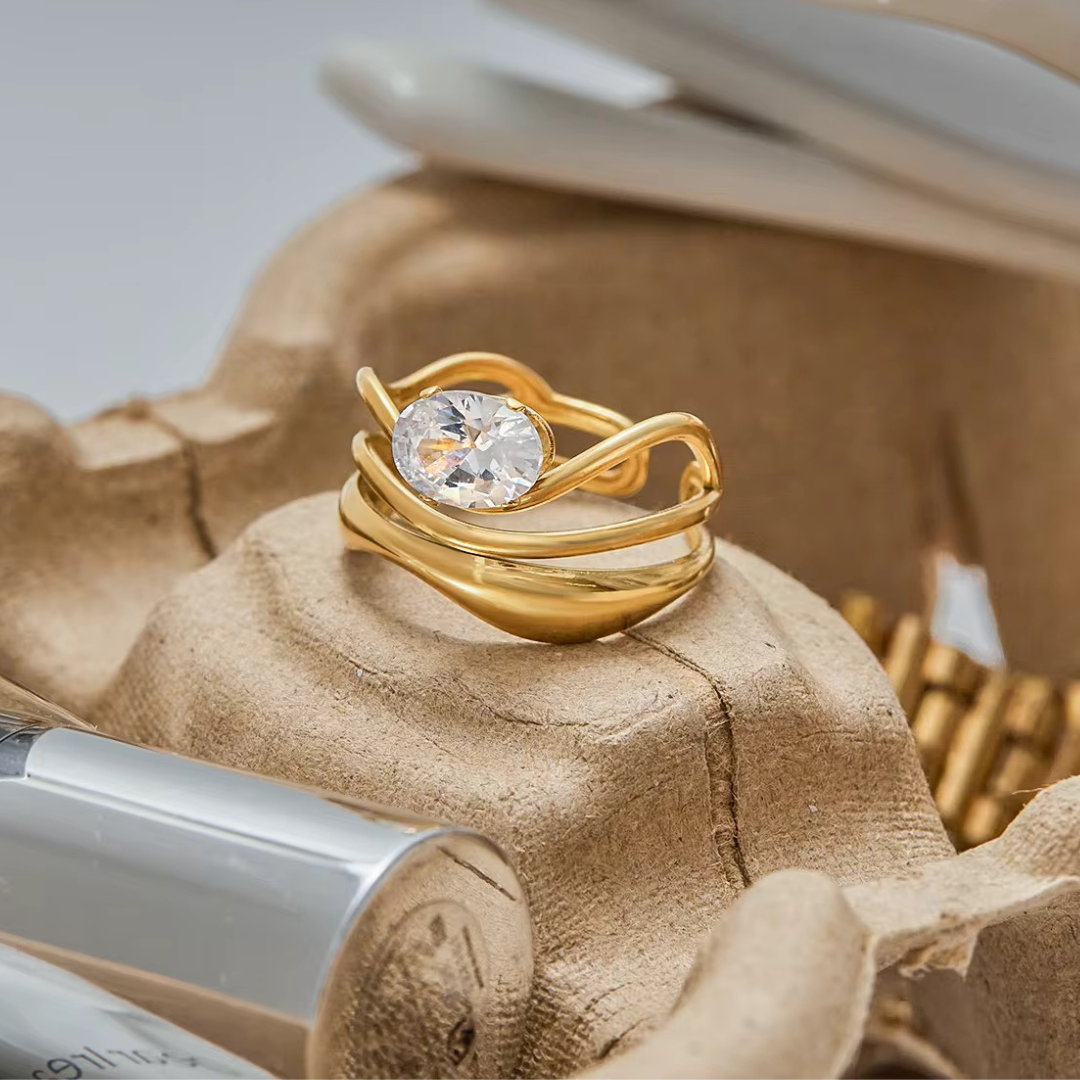 Flicker Stone Ring