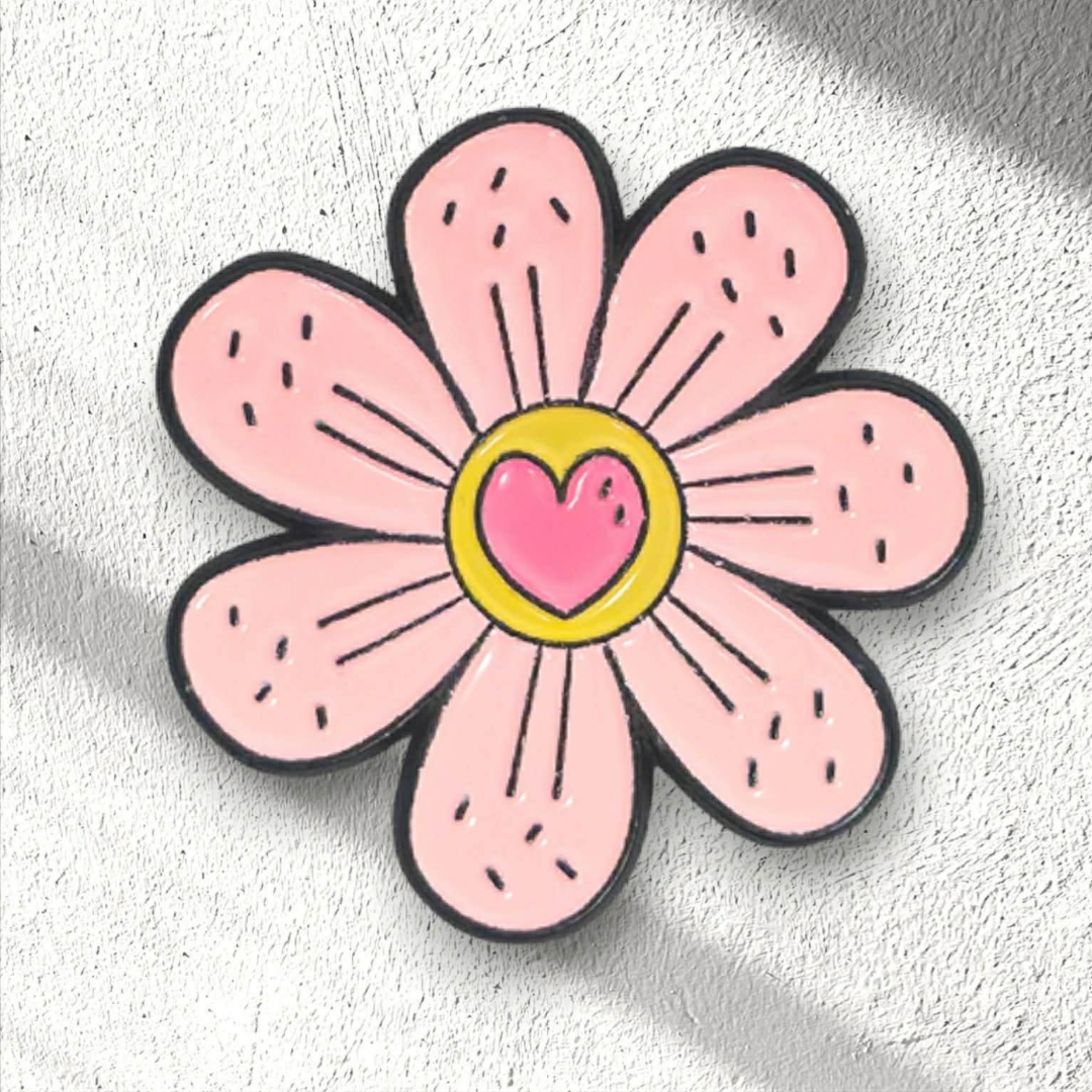 Floral Phone Sticker Charm