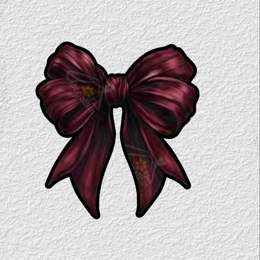 Bow Phone Sticker Charm