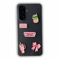 Metal Phone Sticker Charm Bundle 2 ( Pack of 5 )