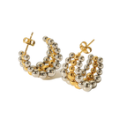 Multi Gold Rush Studs