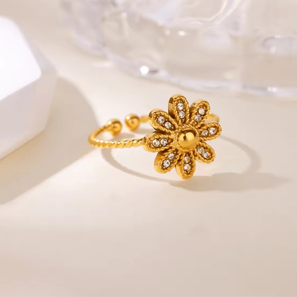 Sun Flower Ring