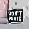 Don’t Panic Phone Sticker Charm