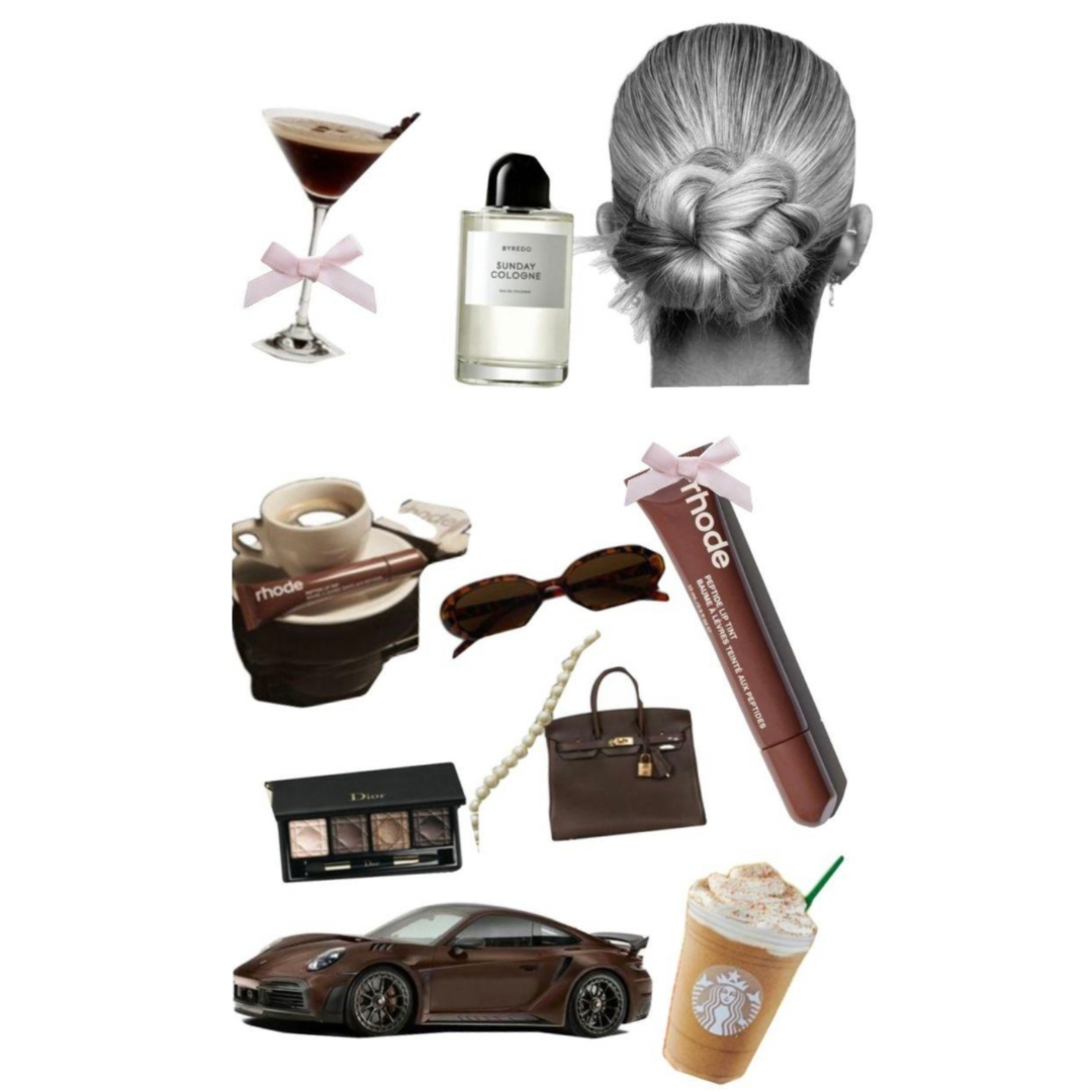 Ice coffee Girly Phone & Laptop Sticker Sheet