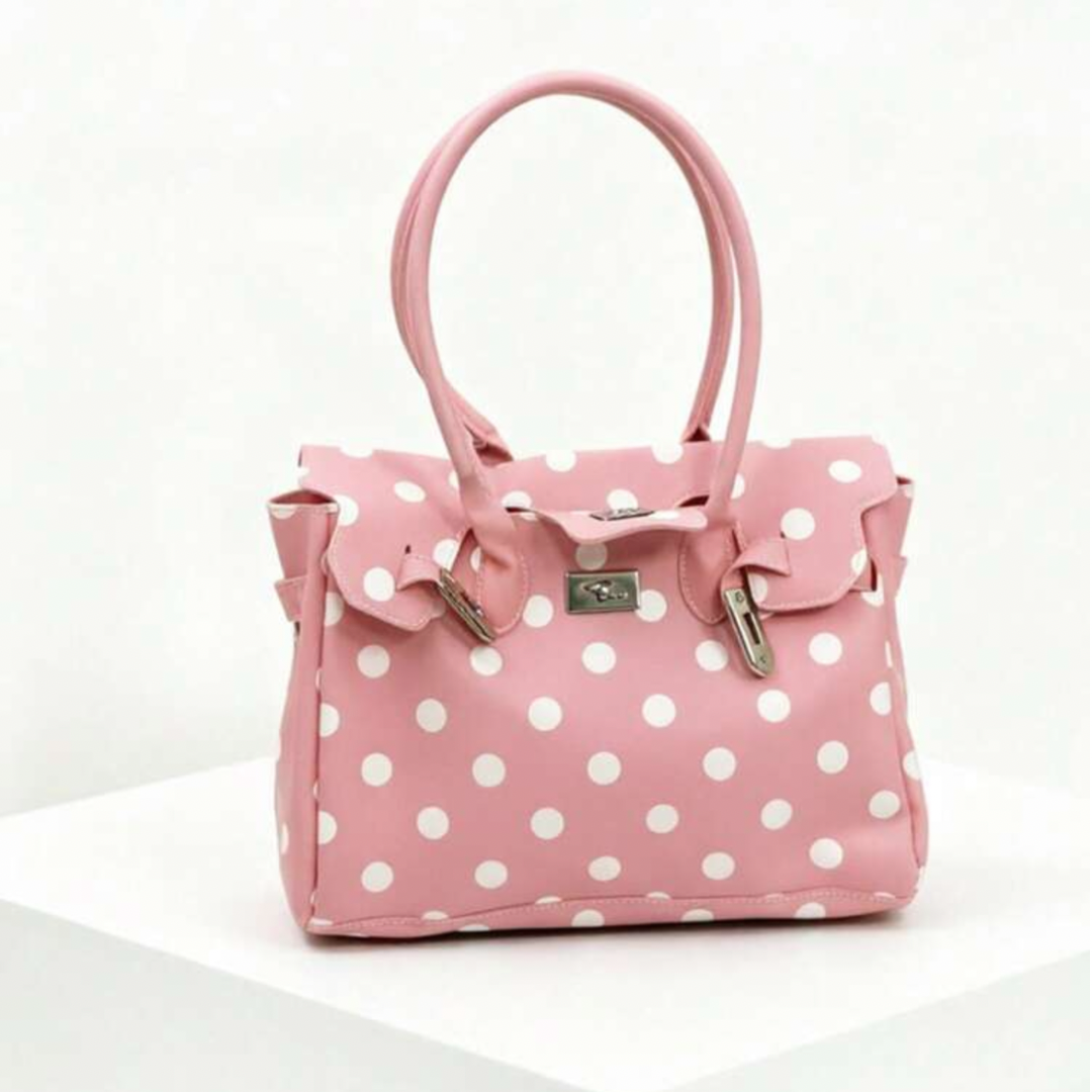 Pink Polka Dot Jelly Bag