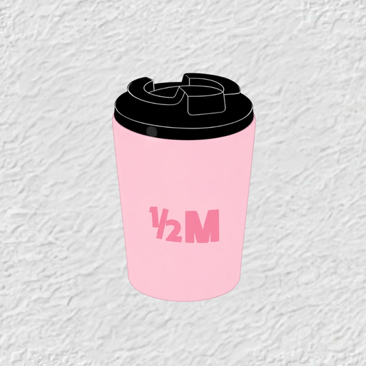 1/2 M Pink Phone Sticker Charm