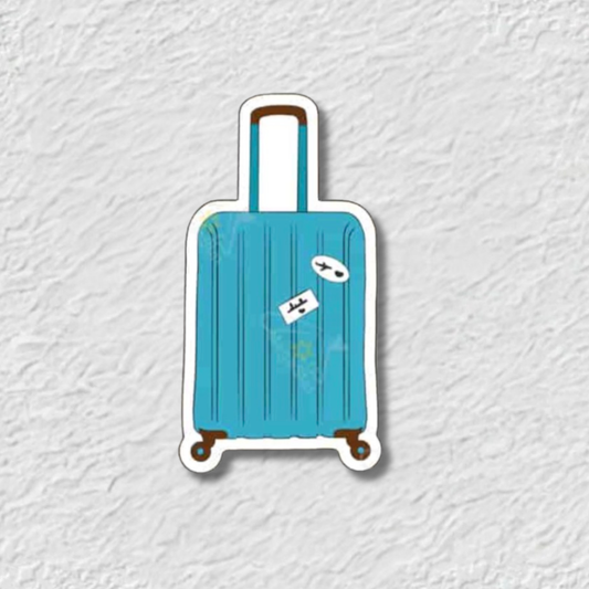 Luggage Phone Sticker Charm