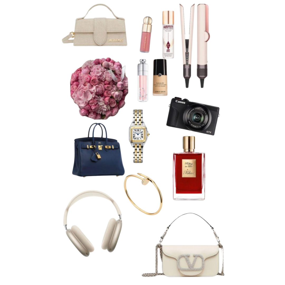 Luxury Bags & Dyson Phone & Laptop Sticker Sheet