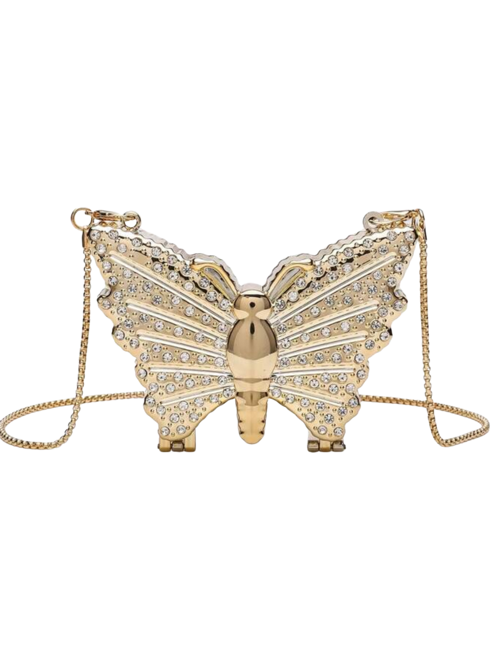 BUTTERFLY CLUTCH - GOLDEN