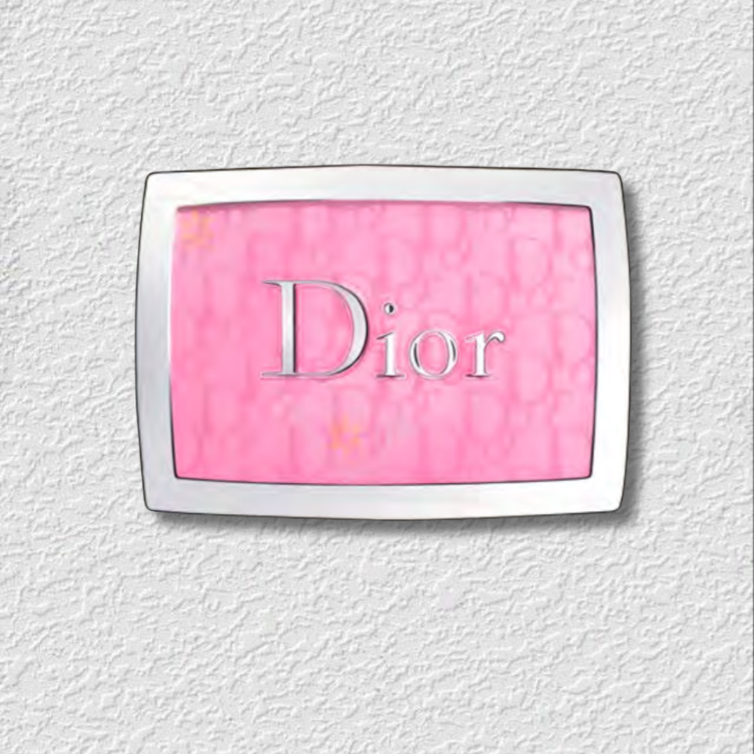 Dior Blush on Phone Sticker Charm
