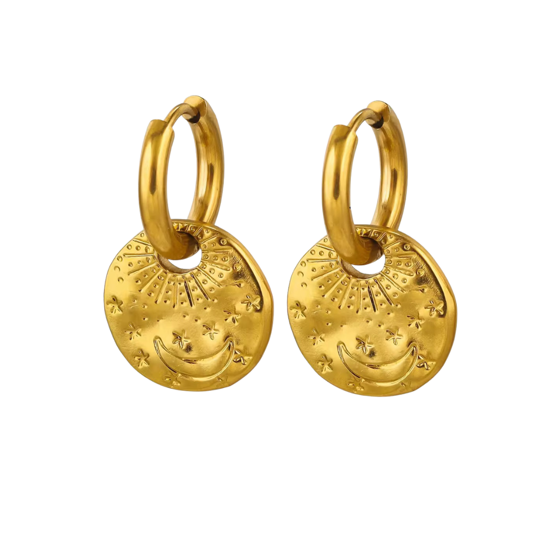 Moon Halter Earrings