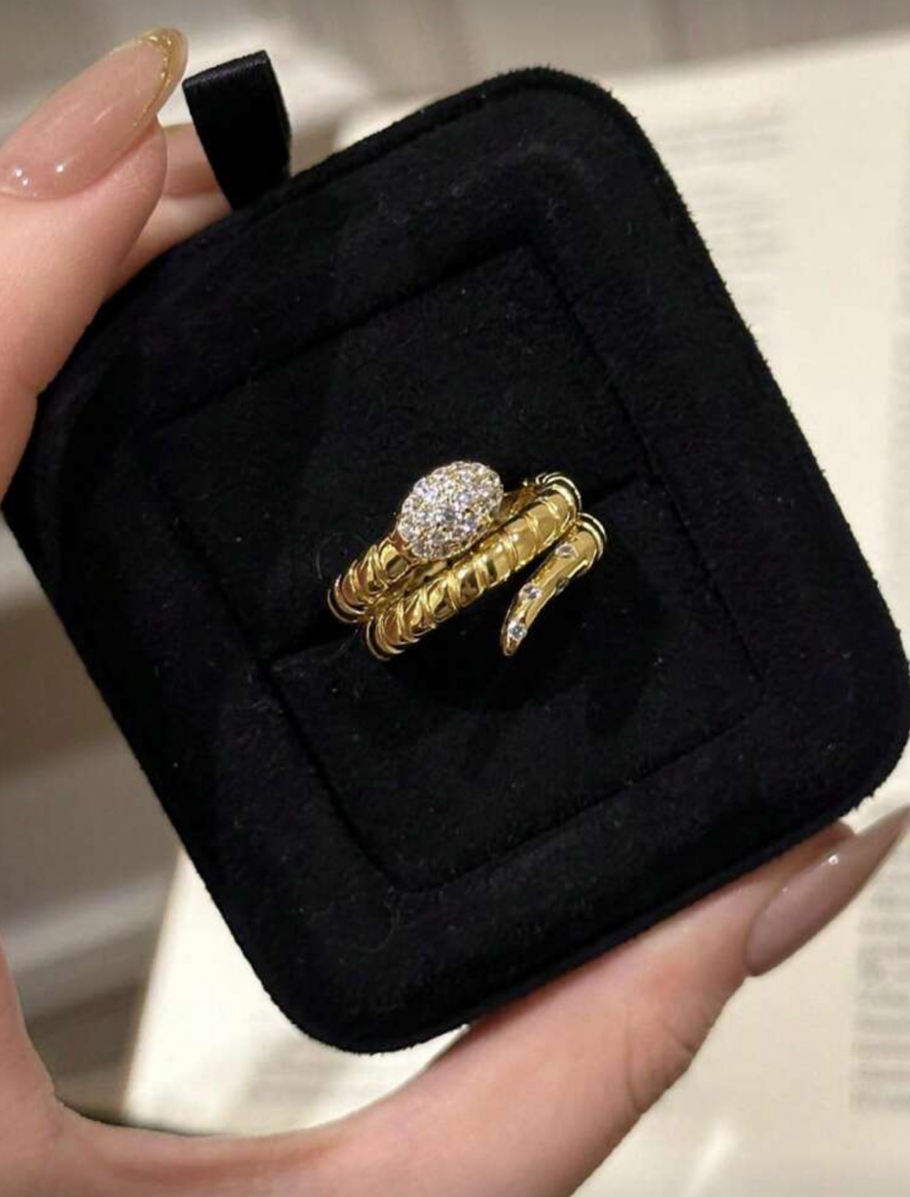 Snake Lire Ring