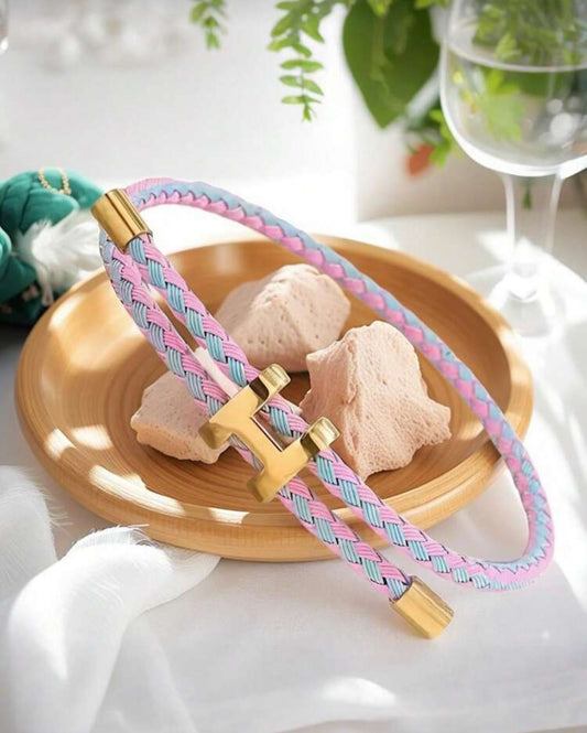 Harper Bracelet - Pink Blue