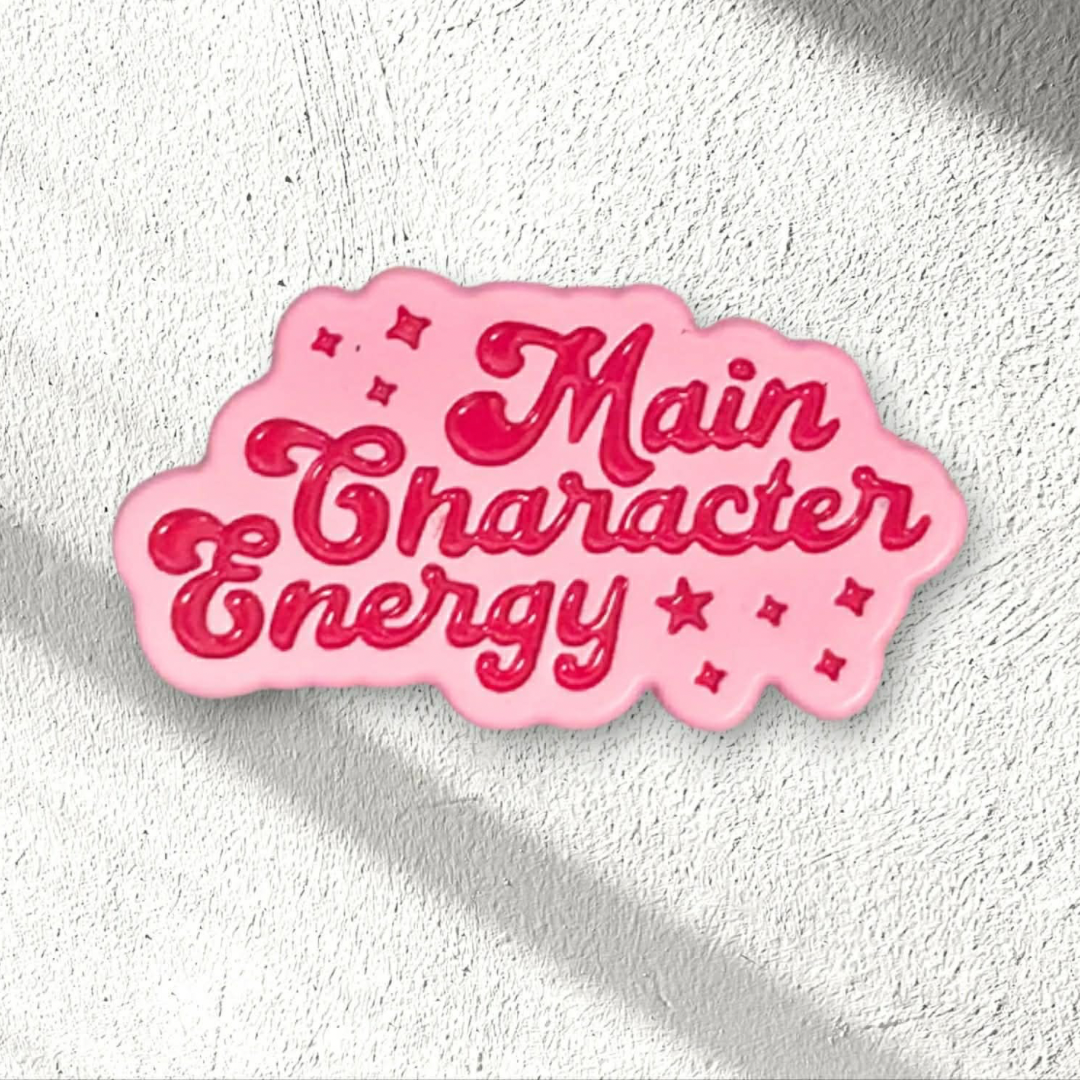 Main Character energy Phone Sticker Charm