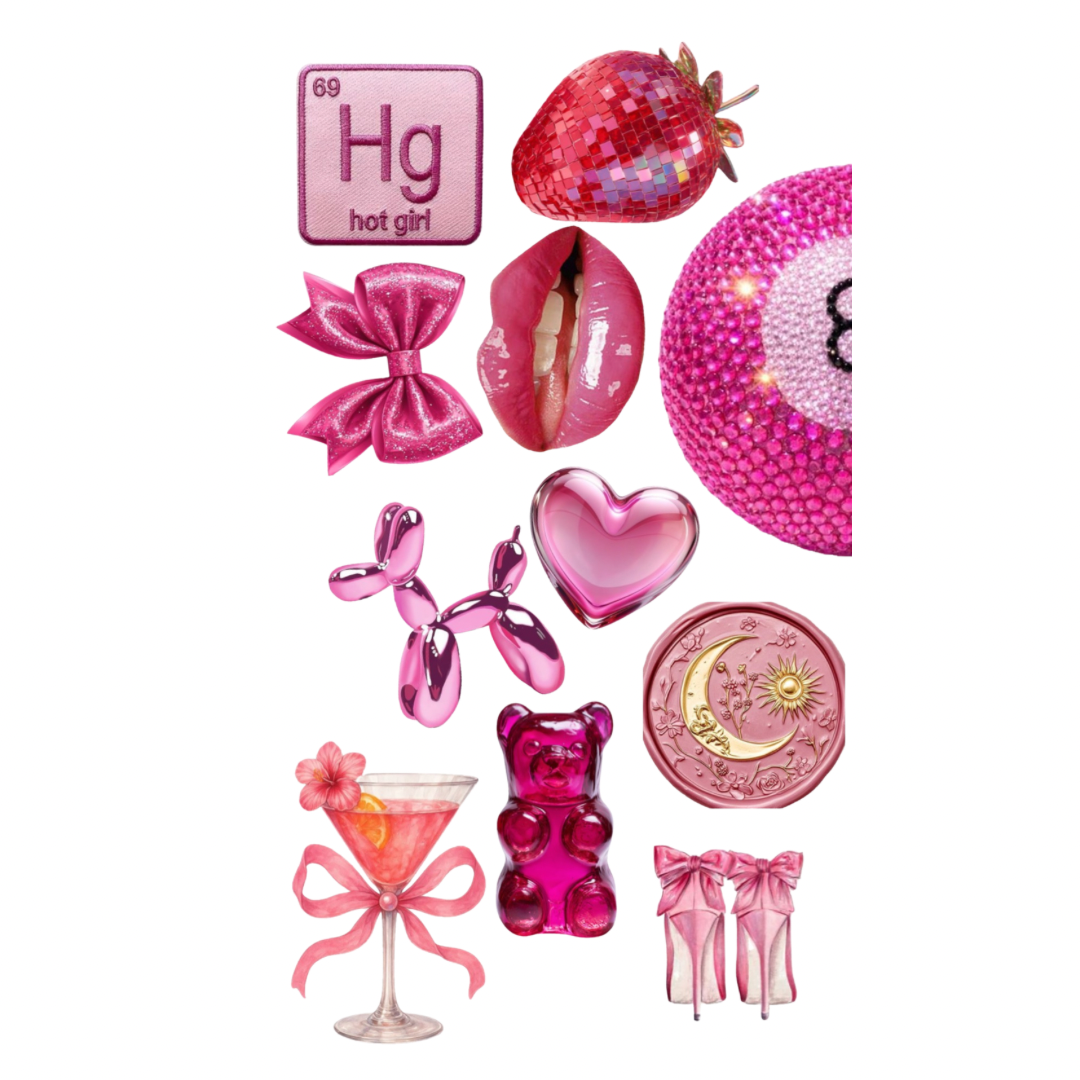 Disco Phone & Laptop Sticker Sheet