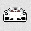 Car Phone Sticker Charm