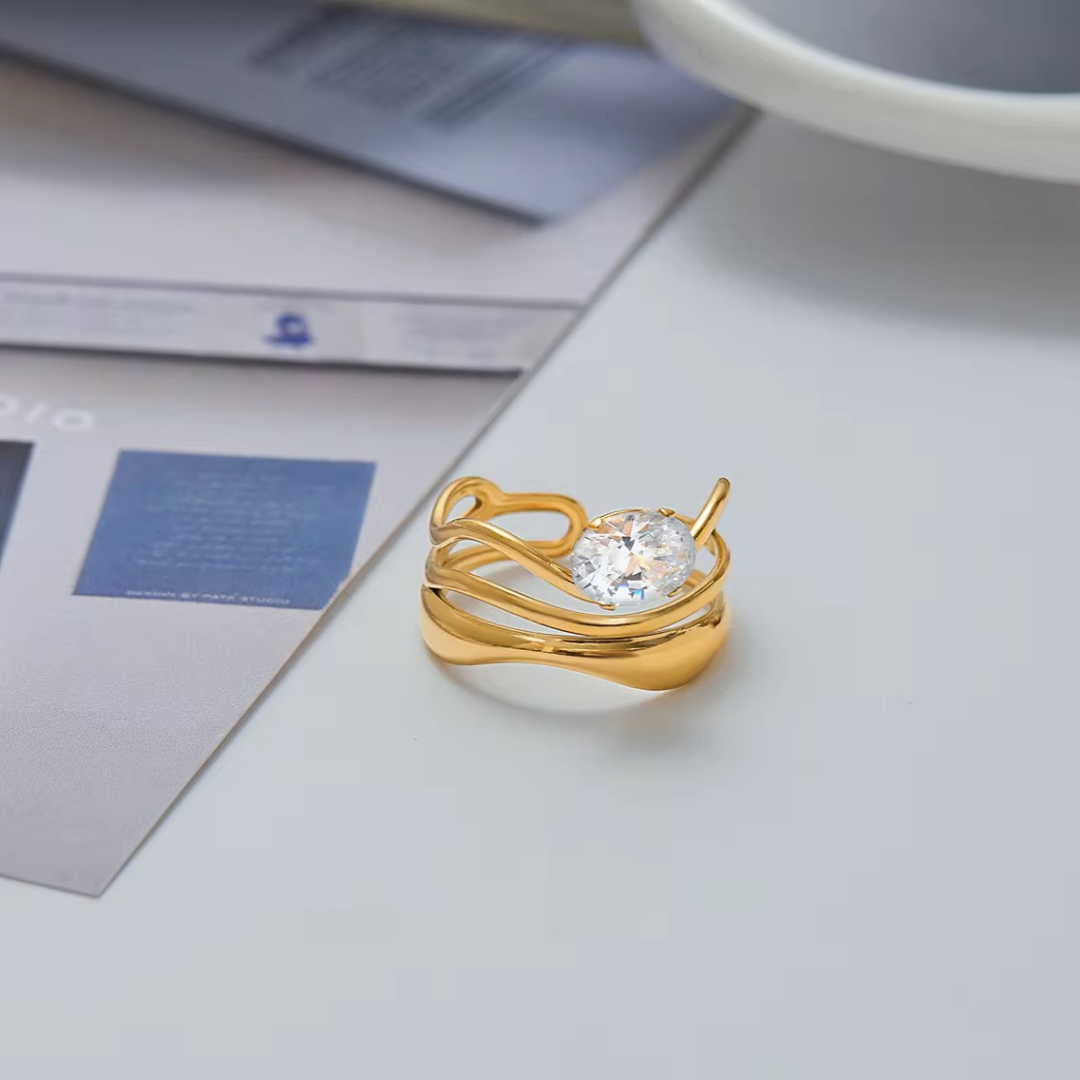 Flicker Stone Ring