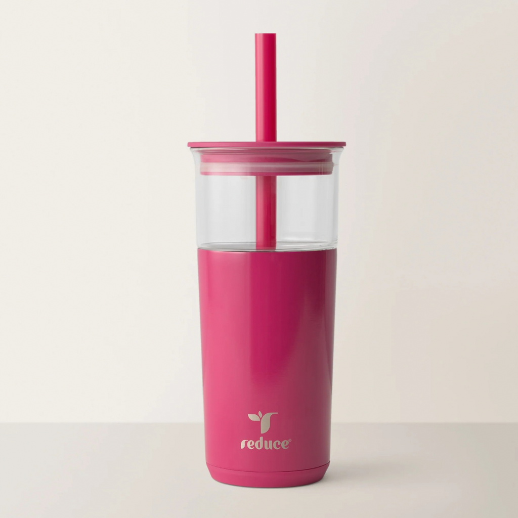 Ice Coffee Tumbler - Yellow 20 Oz
