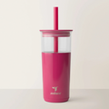 Ice Coffee Tumbler - Yellow 20 Oz
